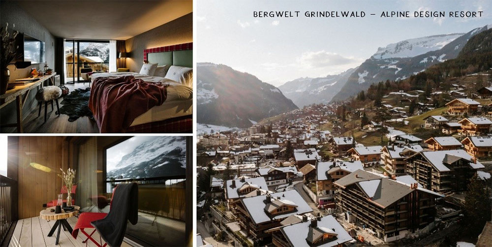 格林德爾瓦爾德山 - 阿爾卑斯設計度假酒店 (Bergwelt Grindelwald – Alpine Design Resort)